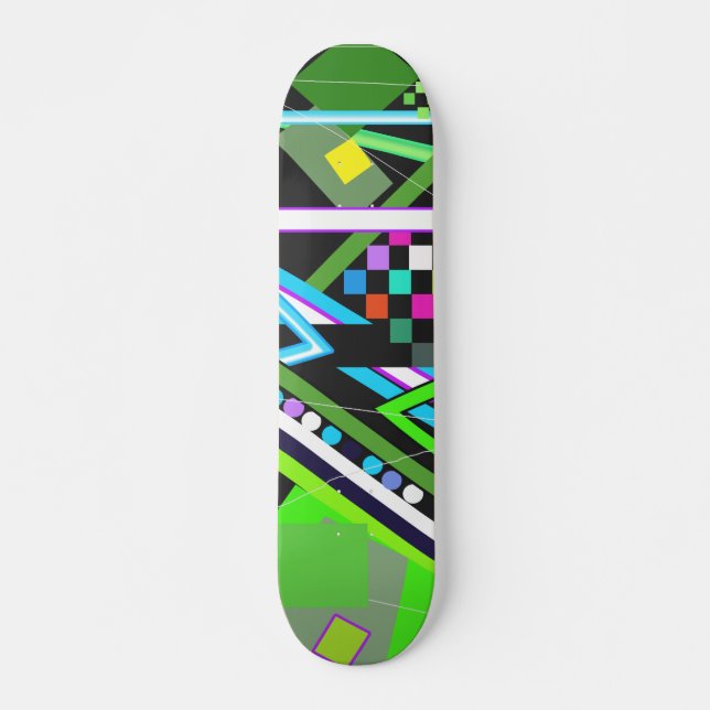Farbige Skateboard (Vorne)