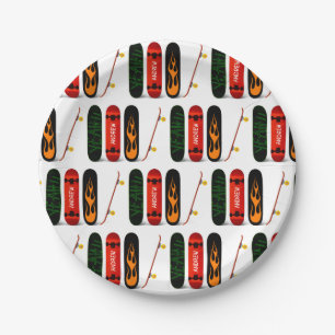 Farbige Skateboards, Personalisierte Teller