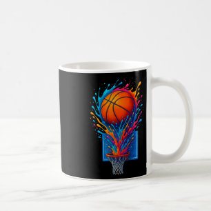 Farbige Sketll-Splash-Art-T-Shirts für Fans Kaffeetasse