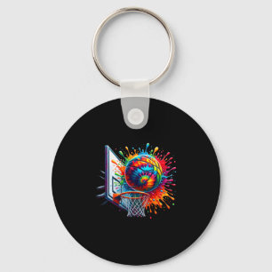Farbige Sketll-Tie-Dye-Farb-Splash-Sketll-Reifen N Schlüsselanhänger
