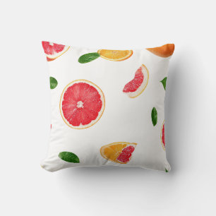Farbige Sommer-Kissenhülle Fruity Home Dekor  Kissen