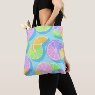 FARBIGE SOMMER- UND STRANDTHEMENSZENE TASCHE