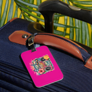 Farbige Sommerurlaub-Gepäckanhänger Farbe Gepäckanhänger