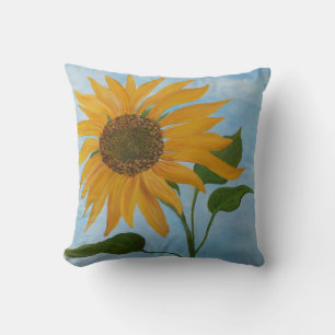 Farbige Sonnenblume Kissen