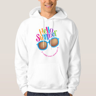 Farbige Sonnenbrille für den Sommer Hoodie