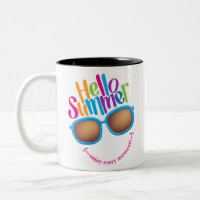Farbige Sonnenbrille für den Sommer