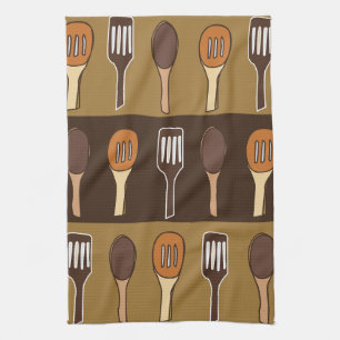 Farbige Spatula Küchen Kochutensilien Geschirrtuch