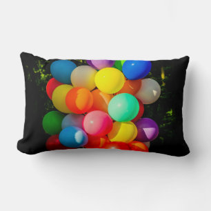 Farbige Spielzeugballoons Lendenkissen