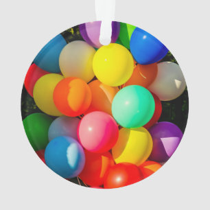 Farbige Spielzeugballoons Ornament