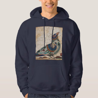 Farbige Stammes-Folk-Bird - Indische Gond Art Hood Hoodie