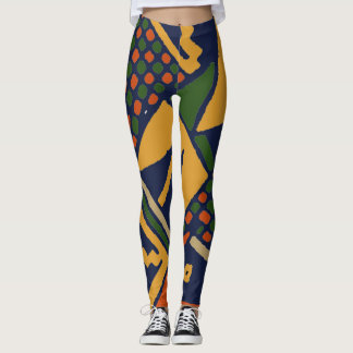 Farbige Stammes-Leggings Leggings