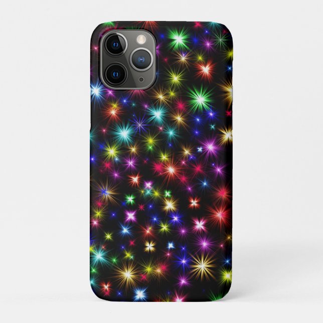 Farbige Sterne Feuerwerke Design-27317 Case-Mate iPhone Hülle (Rückseite)