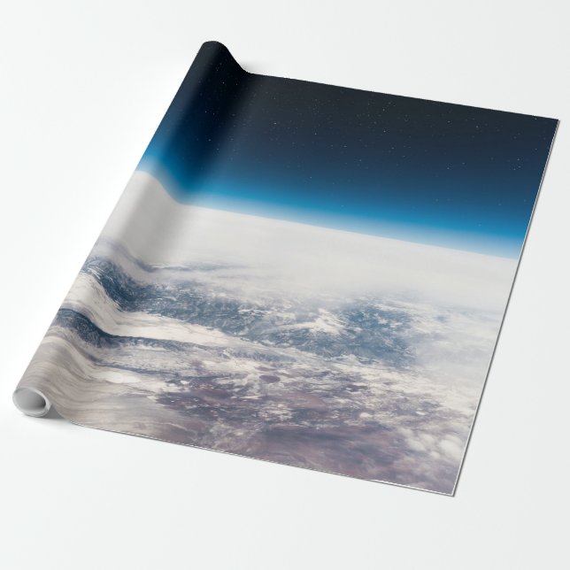 Farbige Sterne Geschenkpapier (Ungerollt)