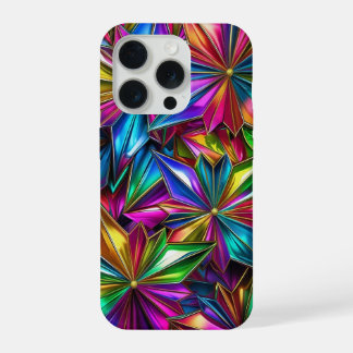 Farbige Sternenexplosionen Handyhülle iPhone 15 Pro Hülle