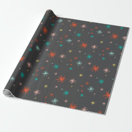 Farbige Sternexplosionen Fireworks Mod Neujahr Url Geschenkpapier