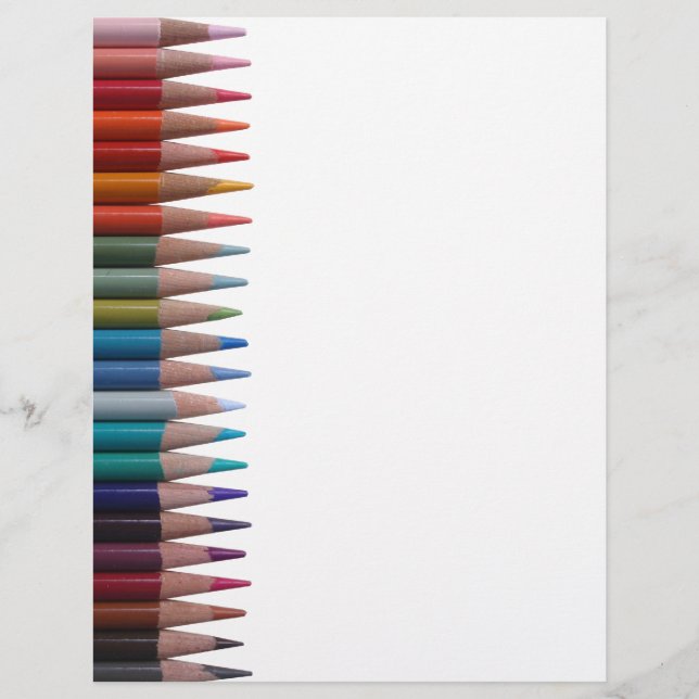 Farbige Stifte Letterhead (Vorderseite)