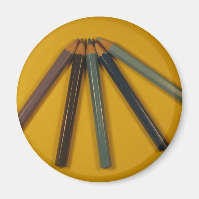 Farbige Stifte Magnet (Vorne)