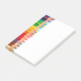 Farbige Stifte Post-it Klebezettel