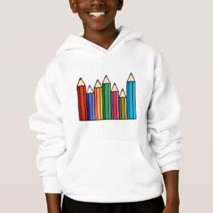 Farbige Stifte Sweatshirt