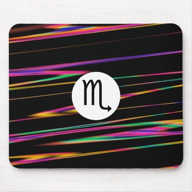 Farbige Stränge - Skorpio Mousepad (Vorne)