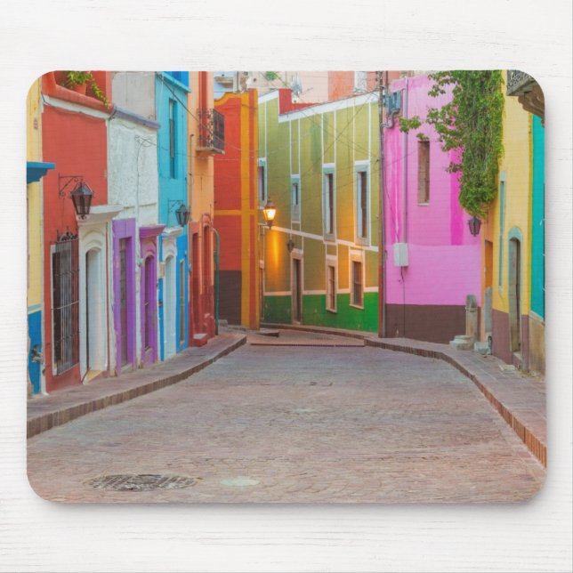 Farbige Straßenszene Mousepad (Vorne)