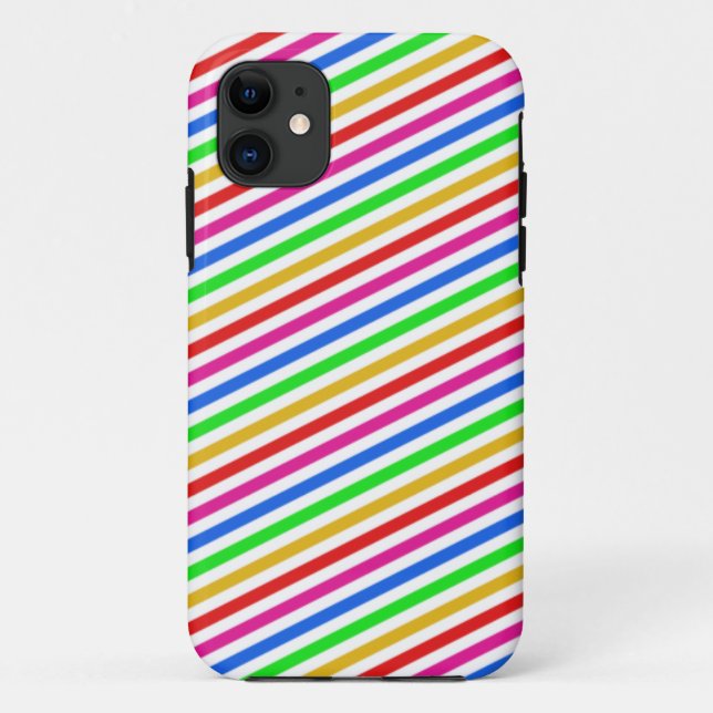 Farbige Streifen 5Phone Case (Rückseite)