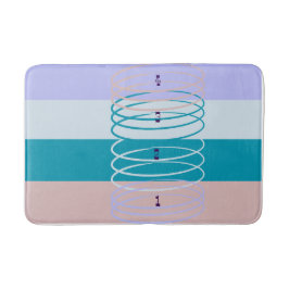 Farbige Streifen Bath Mat Badematte