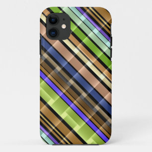 Farbige Streifen modernes Design 3 Case-Mate iPhone Hülle