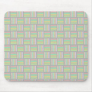 Farbige Streifen Mousepad