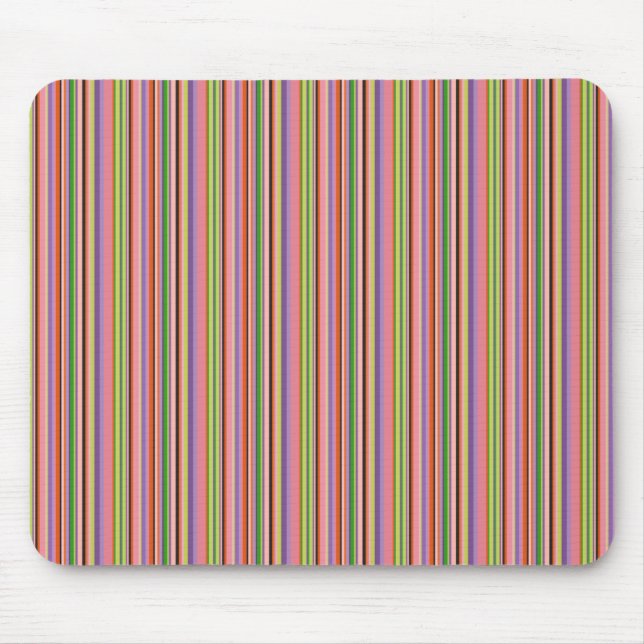 Farbige Streifen Mousepad (Vorne)