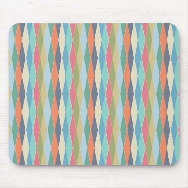 Farbige Streifen. Mousepad (Vorne)
