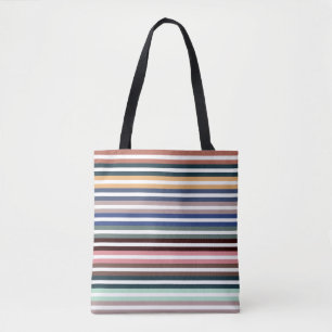 Farbige Streifen Tasche