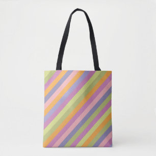 Farbige Streifen Tasche