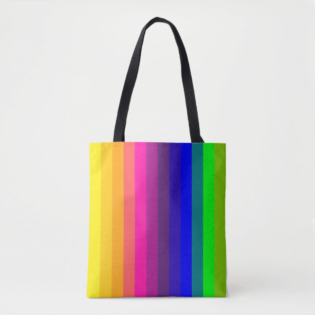 Farbige Streifen Tasche (Vorderseite)
