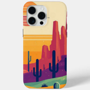 Farbige südwestliche Wüstenkunst Case-Mate iPhone Hülle