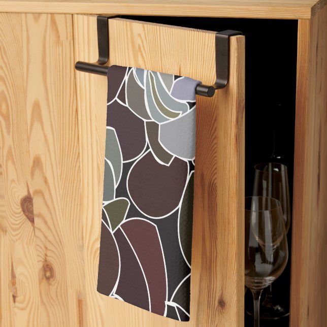 Farbige Sukkuline Geschirrtuch (Drittel gefaltet)