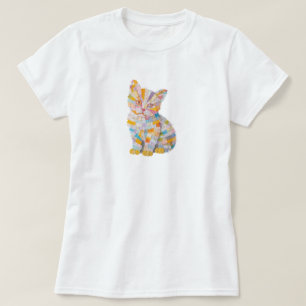 Farbige süße Katze sucht ein Zuhause T-Shirt