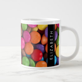 Farbige Süßigkeiten, Süßigkeiten, Süßigkeiten, Ihr Jumbo-Tasse