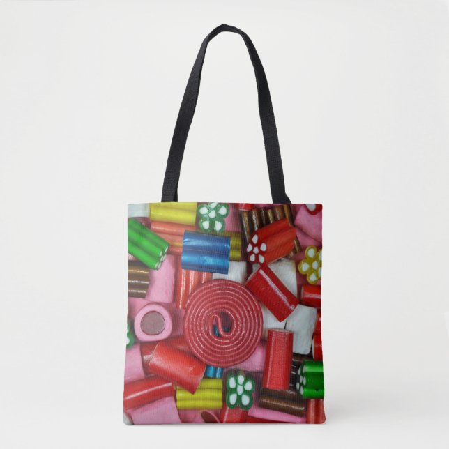 Farbige Süßigkeiten Tasche (Vorderseite)
