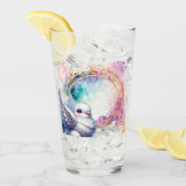 Farbige Taube Glas