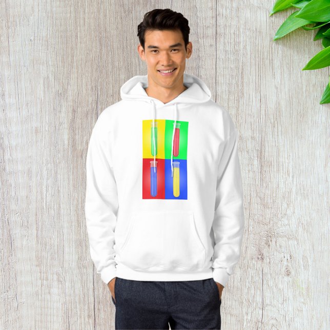 Farbige Teströhren Hoodie (Von Creator hochgeladen)