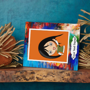 Farbige Textur Fotoplatte