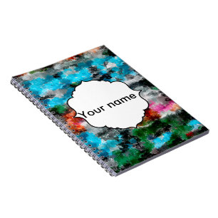 Farbige Textur Notizblock