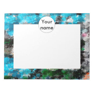 Farbige Textur Notizblock