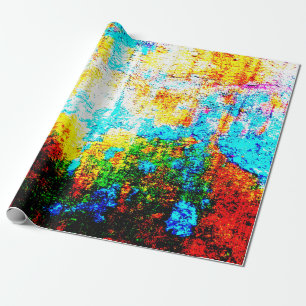 Farbige Texturwirkung. Schöne Abstrakte Decora Geschenkpapier