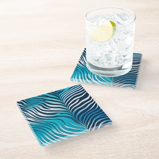 Farbige Tierdruckerei Art Untersetzer (Von Creator hochgeladen)