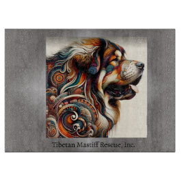 Farbige TM Head Cutting Board Schneidebrett