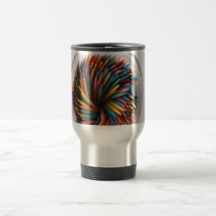 Farbige Toothpicks Reisen/Tasse des Pendelverkehrs Reisebecher