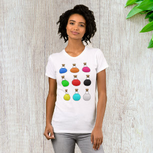 Farbige Tränke T - Shirt Frauen