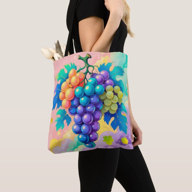 Farbige Trauben Tasche (Von Nahem)